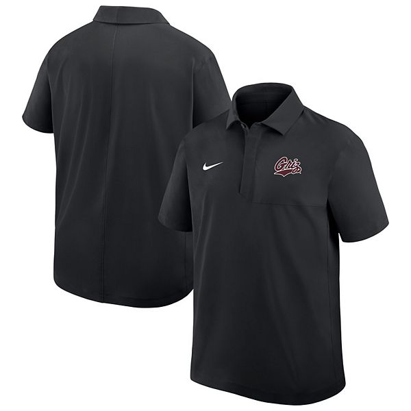 Мужская черная поло Montana Grizzlies 2025 Sideline Dri-FIT Nike — фото 2