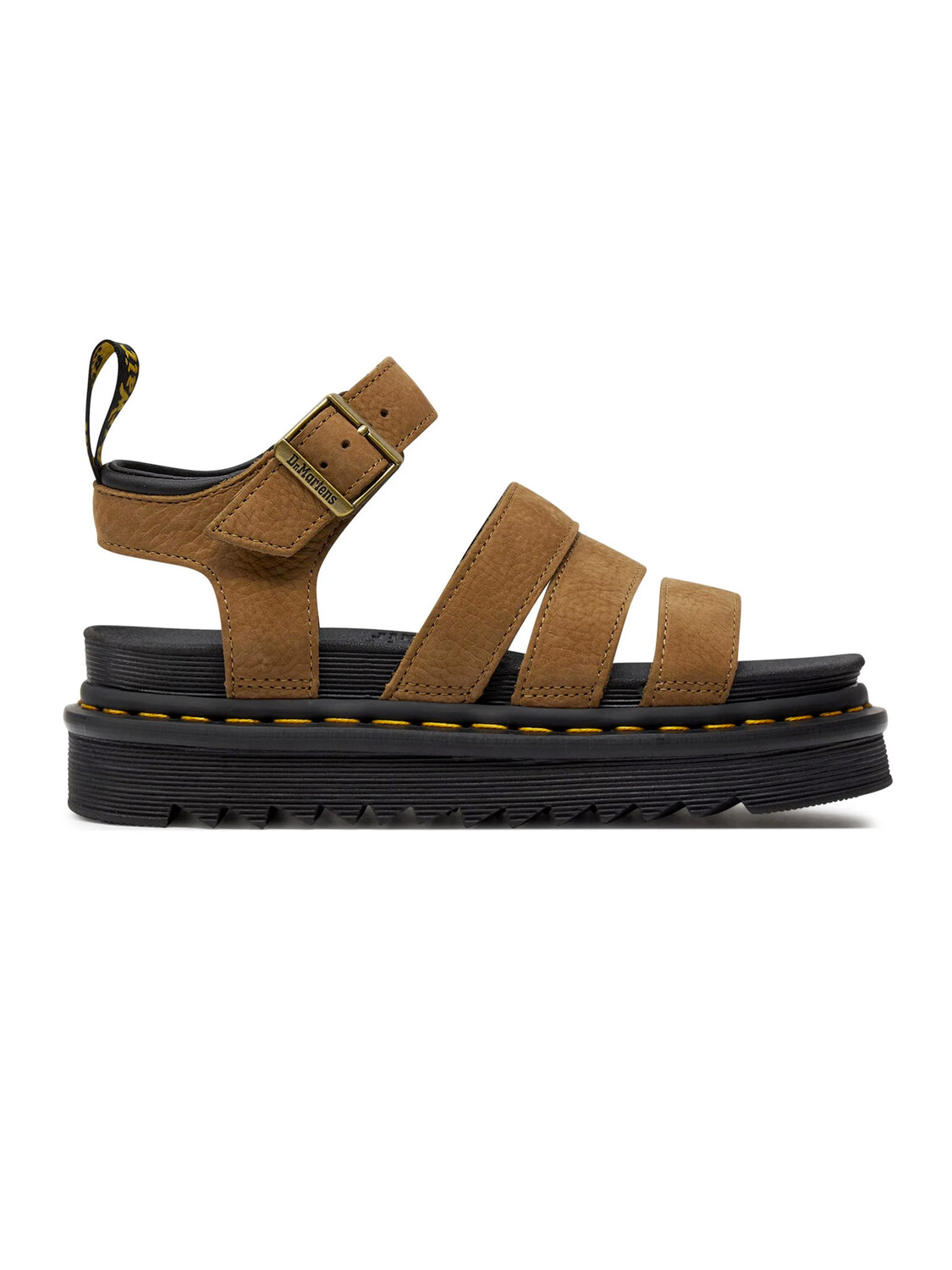 

Сандалии dr.martens sandali blaire in pelle nabuk Dr. Martens, бежевый