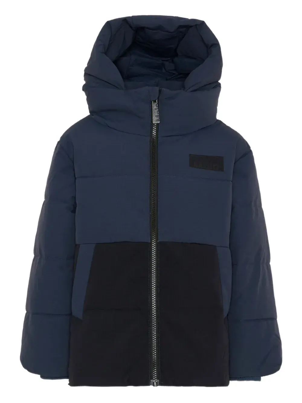 

Куртка с капюшоном и цветными вставками Molo, синий