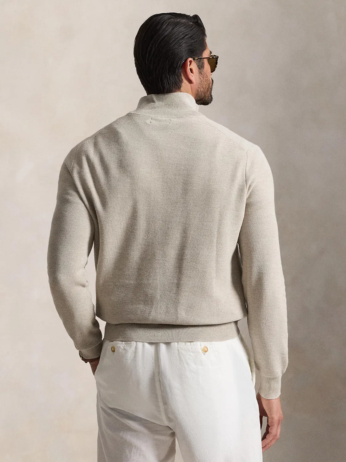 Свитер Polo Ralph Lauren Big & Tall, Light Brown — фото 4