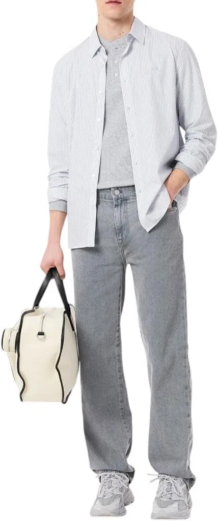 Джинсы Lacoste, Washed Calcaire — фото 4