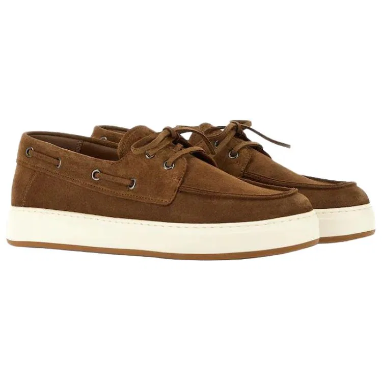 Hogan lace-up suede sneakers — фото 4