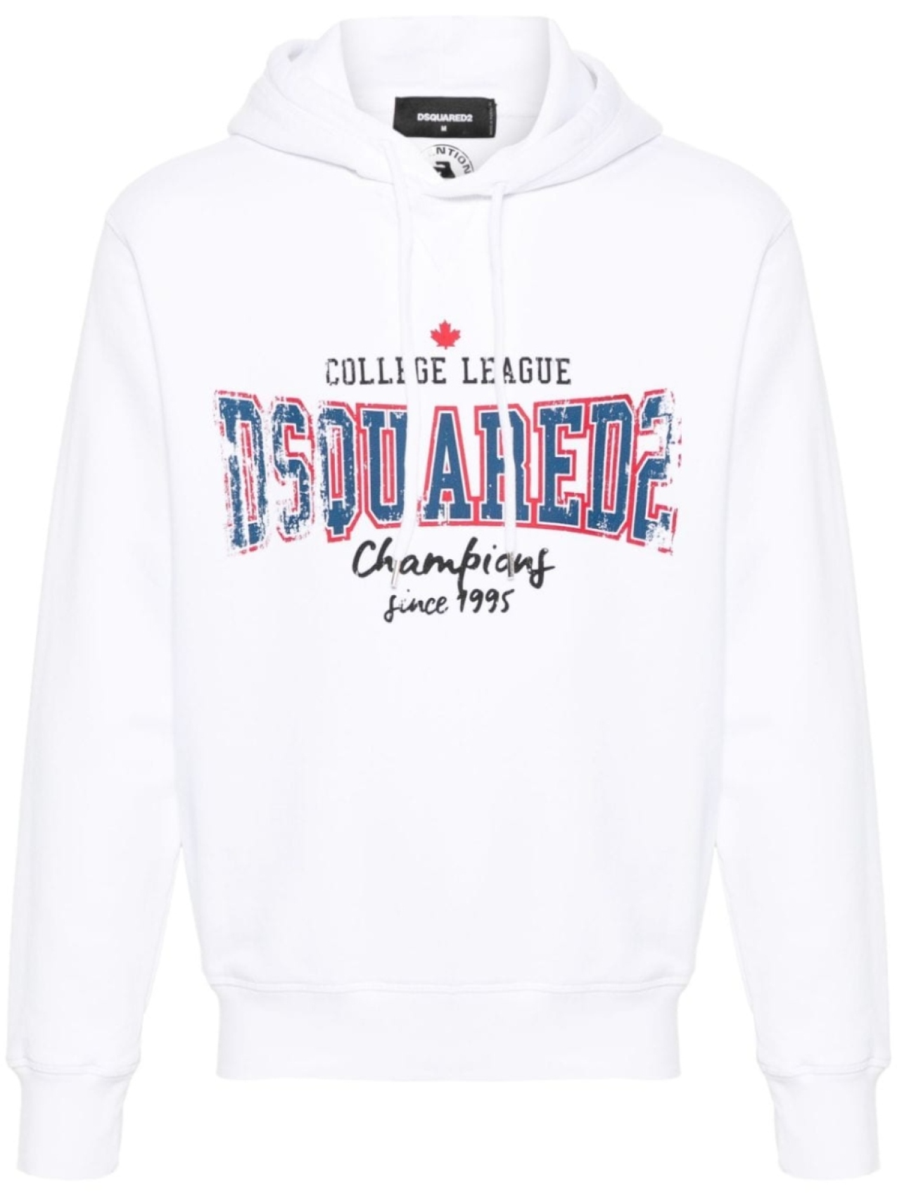 

Dsquared2 худи College League, белый