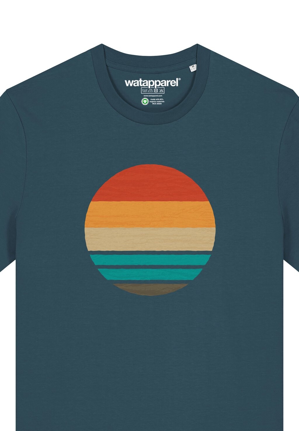 

Футболка с принтом watapparel, зеленый