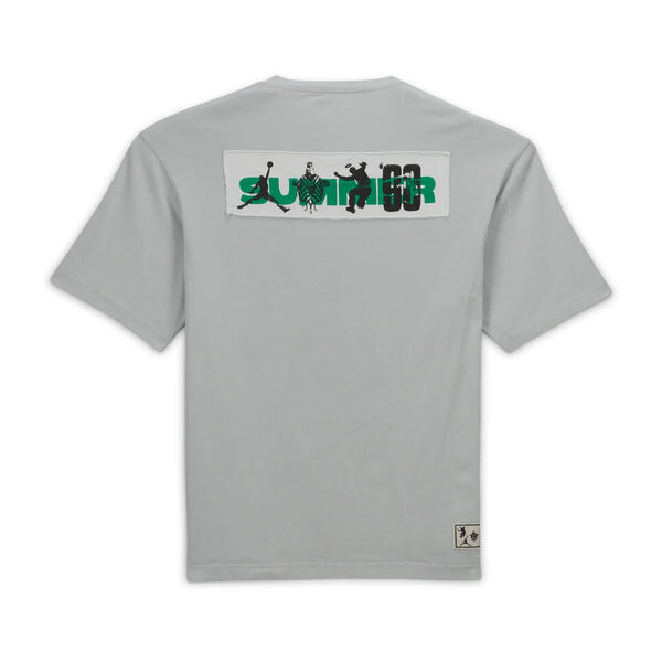 Футболка Air Jordan x UNION x Bephies Beauty Supply Tee 'Grey', серый — фото 2