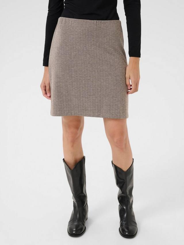 

Мини-юбка Corinne в клетку Part Two, Brown