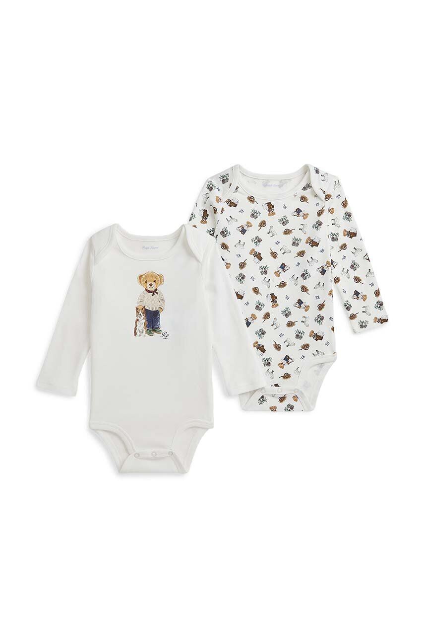 

Polo Ralph Lauren детское/2 комплекта хлопкового боди, белый