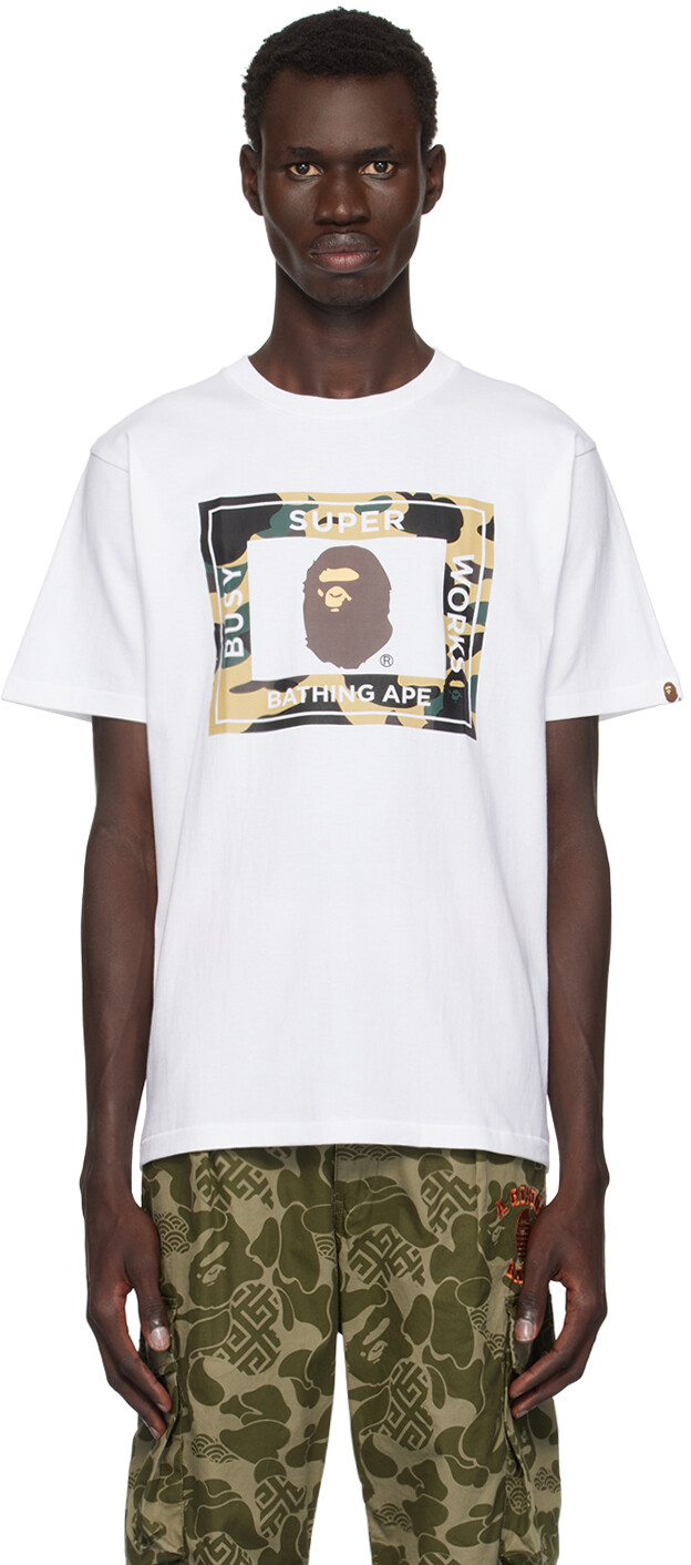 

1-я футболка Camo «Super Busy Works» BAPE
