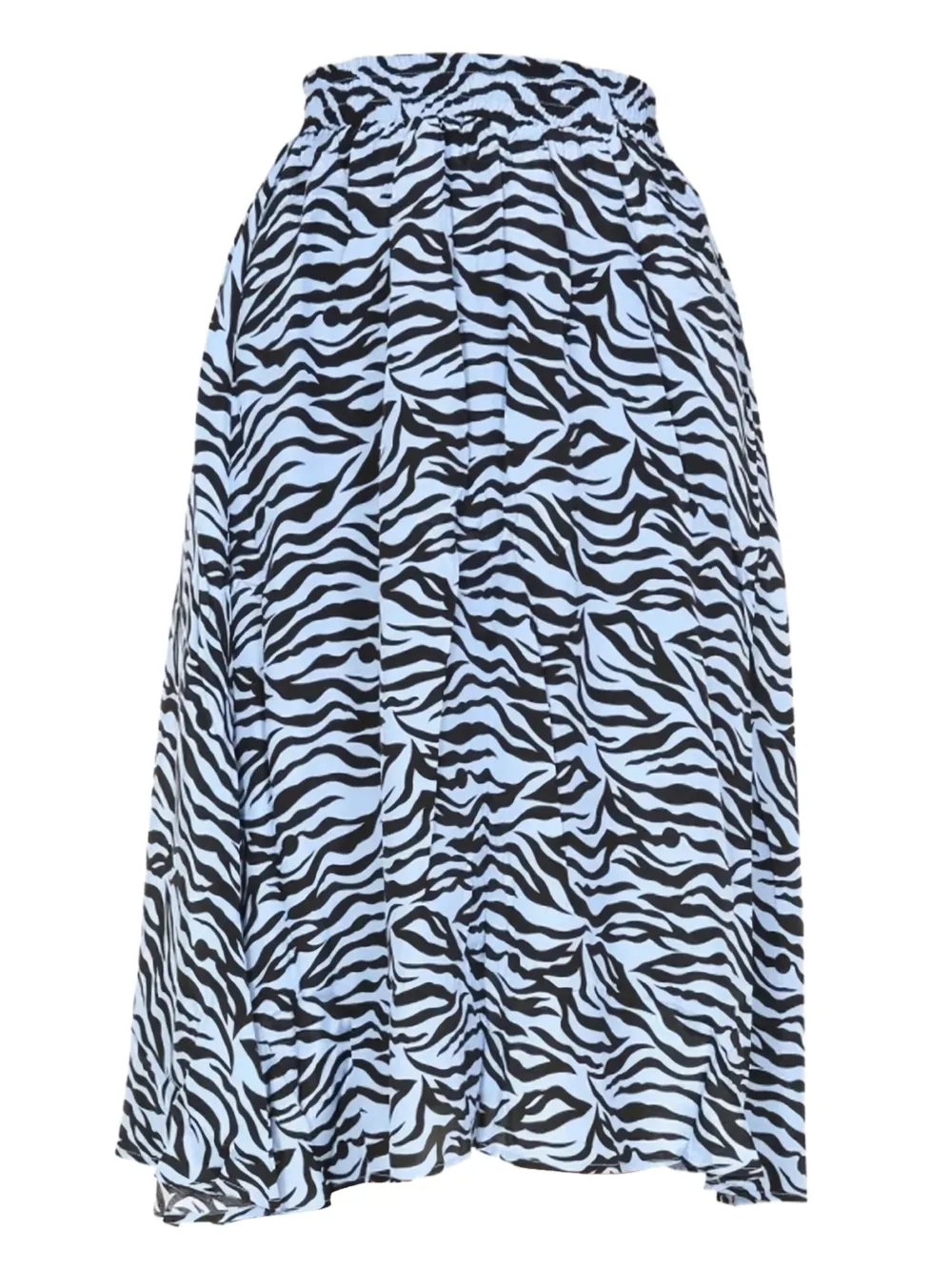 

Юбка миди с зебровым принтом Jovonna, синий