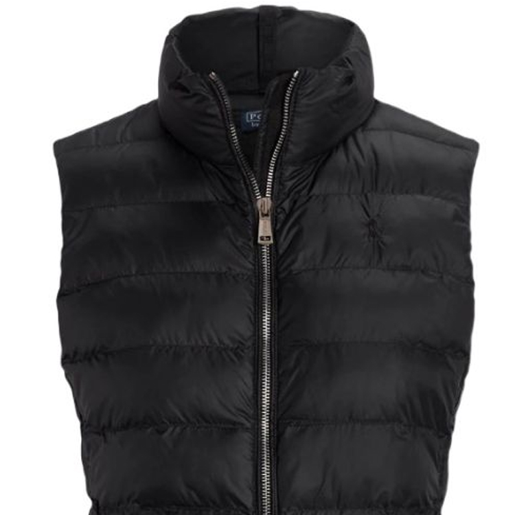 Утепленная стеганая жилетка Polo Ralph Lauren, черный — фото 3