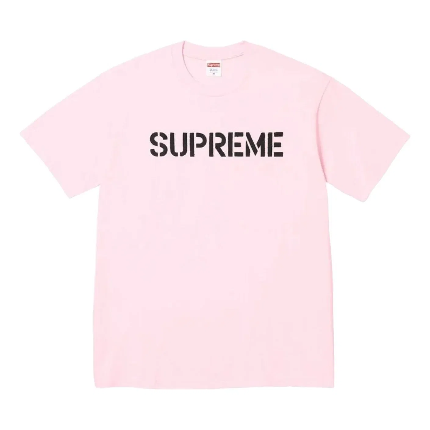 Футболка Supreme SS26 Hard T-Shirt 'Light Pink' SUP-SS26-164-PNK, розовый
