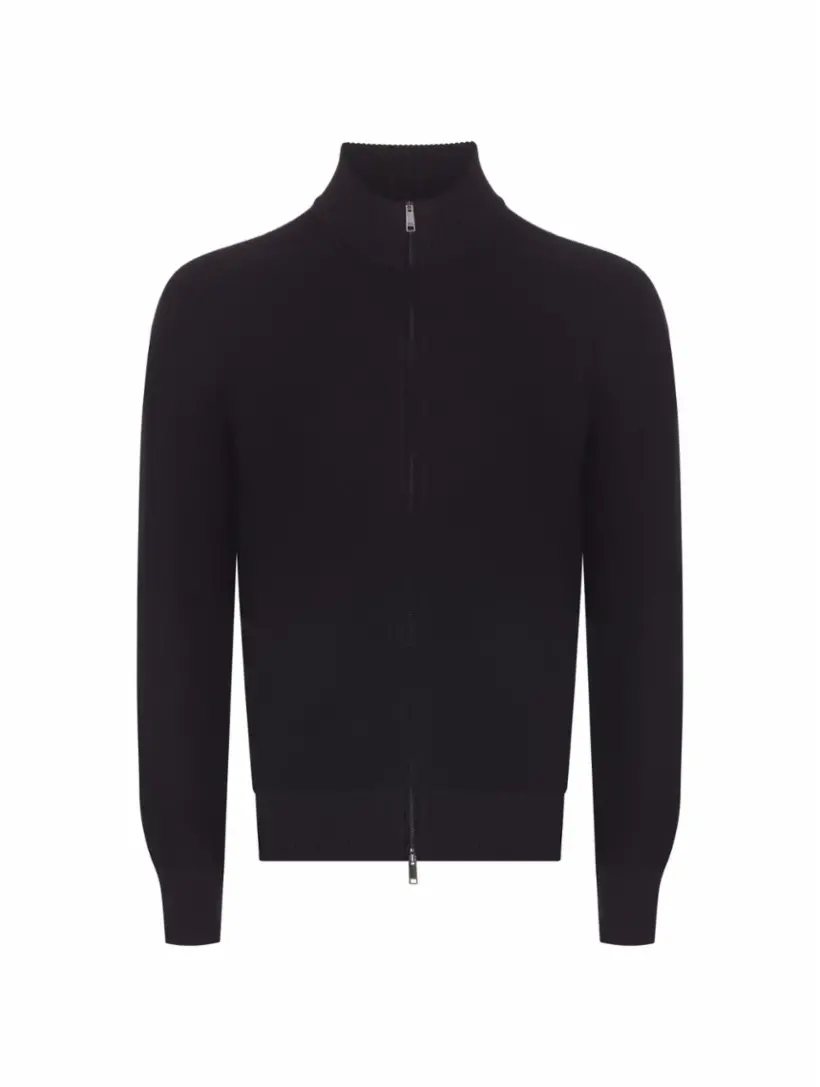 

Кашемировый кардиган Zegna, тёмно-синий
