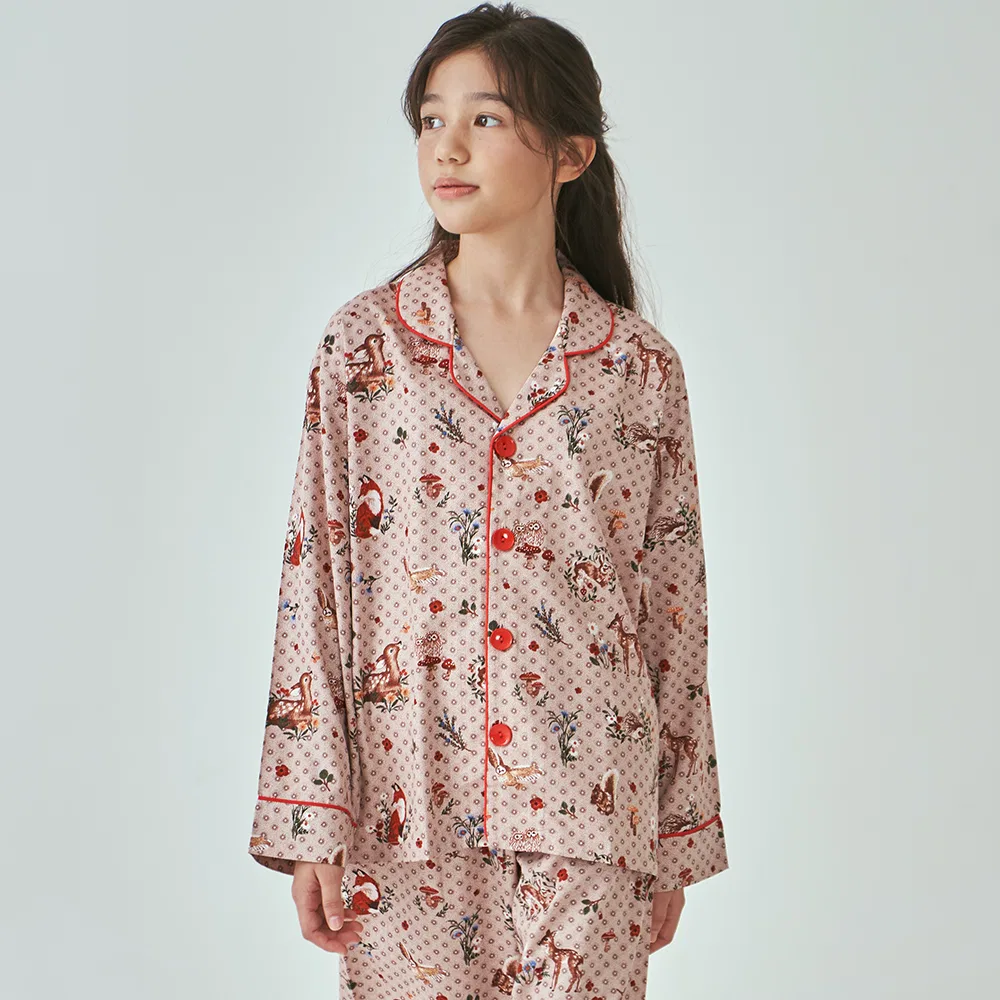 Детская пижама Irusida Vintage Forest из тенсела и модала — фото 4