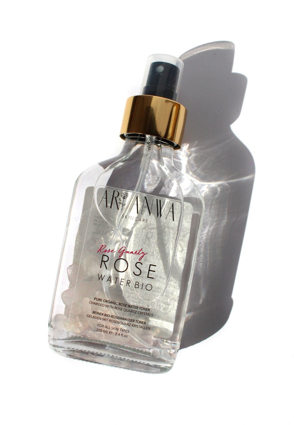 Тоник Ari Anwa Skincare — ROSENQUARZ ROSENWASSER SPRAY , цвет weiß — фото 2