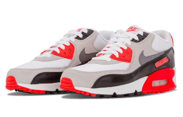 Кроссовки air max 90 premium сетка Nike, белый — фото 2