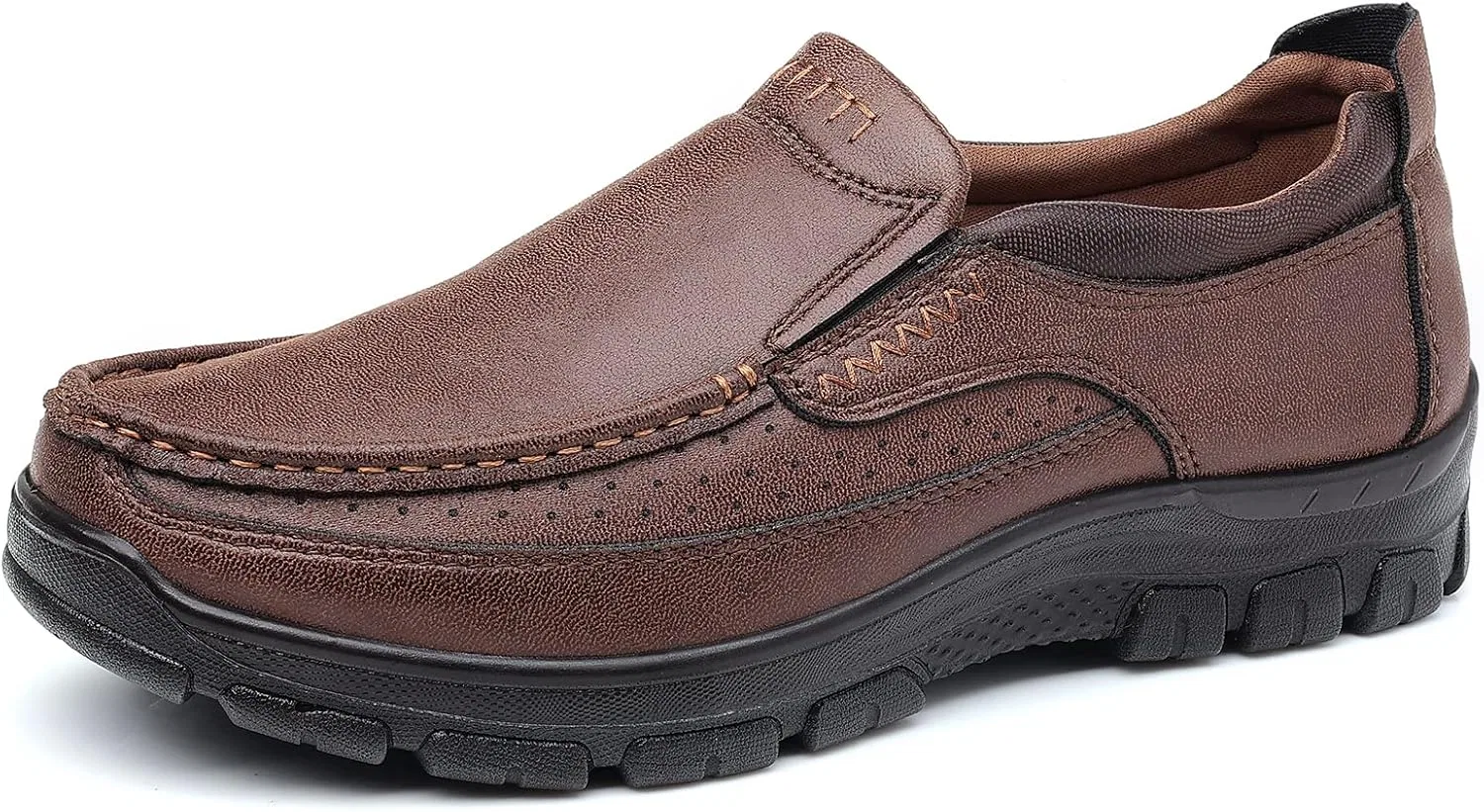 Мужские лоферы повседневные, дышащие, A/Brown Coramtty