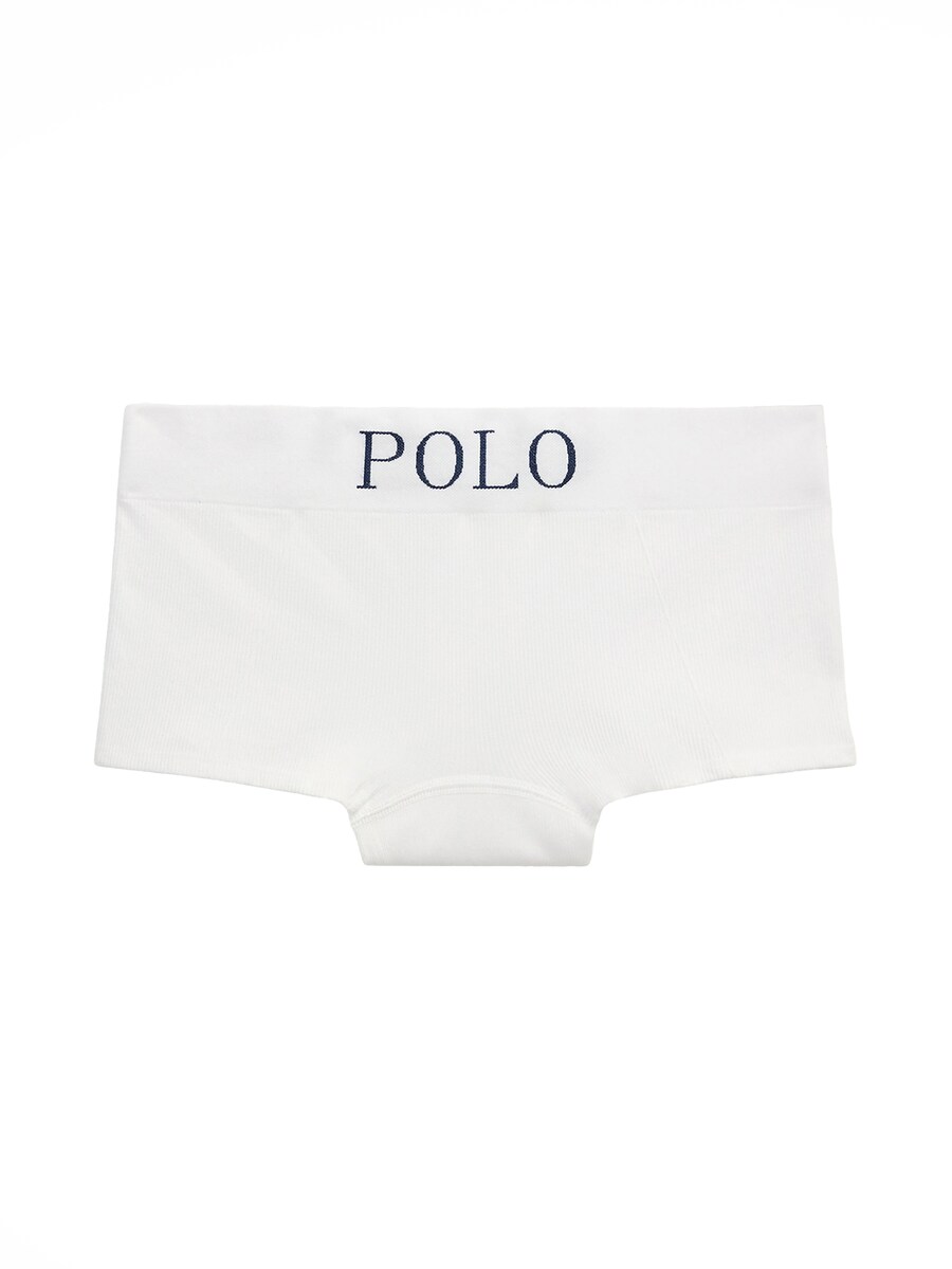 

Бой-шорты Polo Ralph Lauren Ribbed Seamless, белый