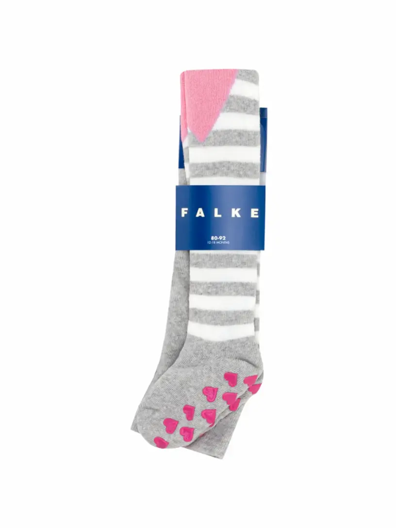 

Вязаные колготки в полоску Falke, серый