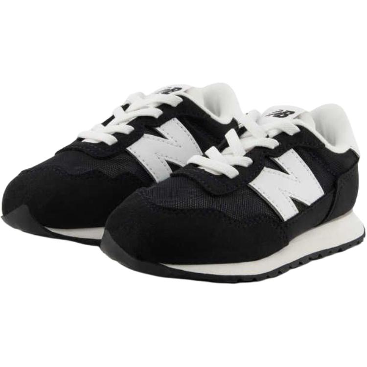 New Balance NB 237 устойчивые к истиранию низкие детские ботинки Black Infant And Toddler — фото 3