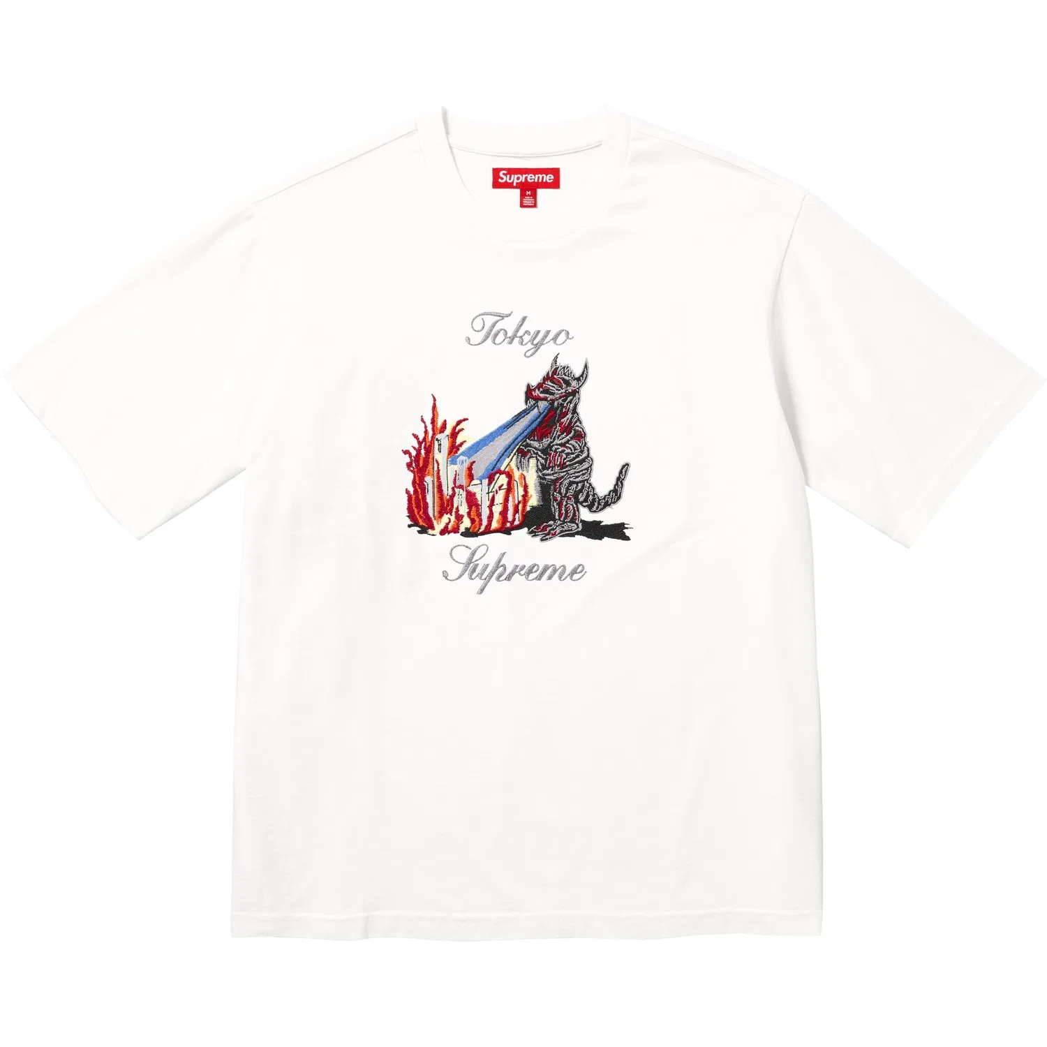 Футболка Monster S/S Top T Shirt унисекс Supreme, Light Blue/Light Blue — фото 4