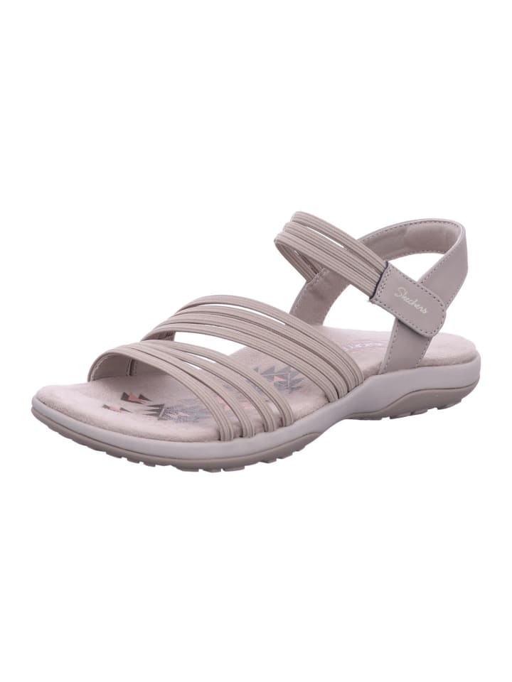 Сандалии на плоской подошве Skechers, бежевый