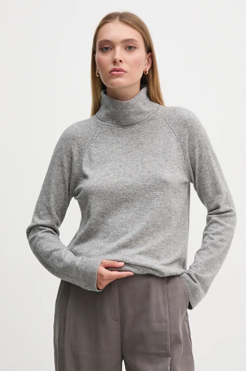 

Свитер United Colors of Benetton из смесовой шерсти, серый