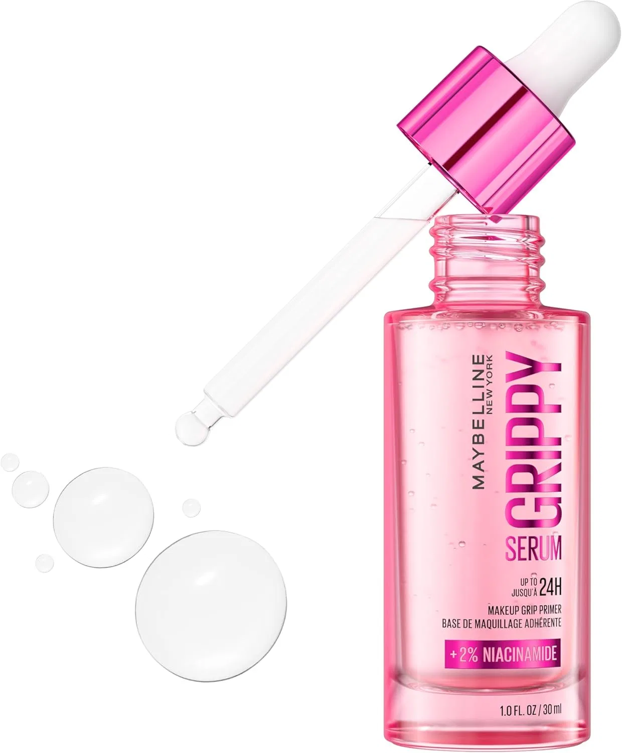 Праймер для лица с 2% ниацинамида Maybelline New York Grippy Serum, 1 шт.