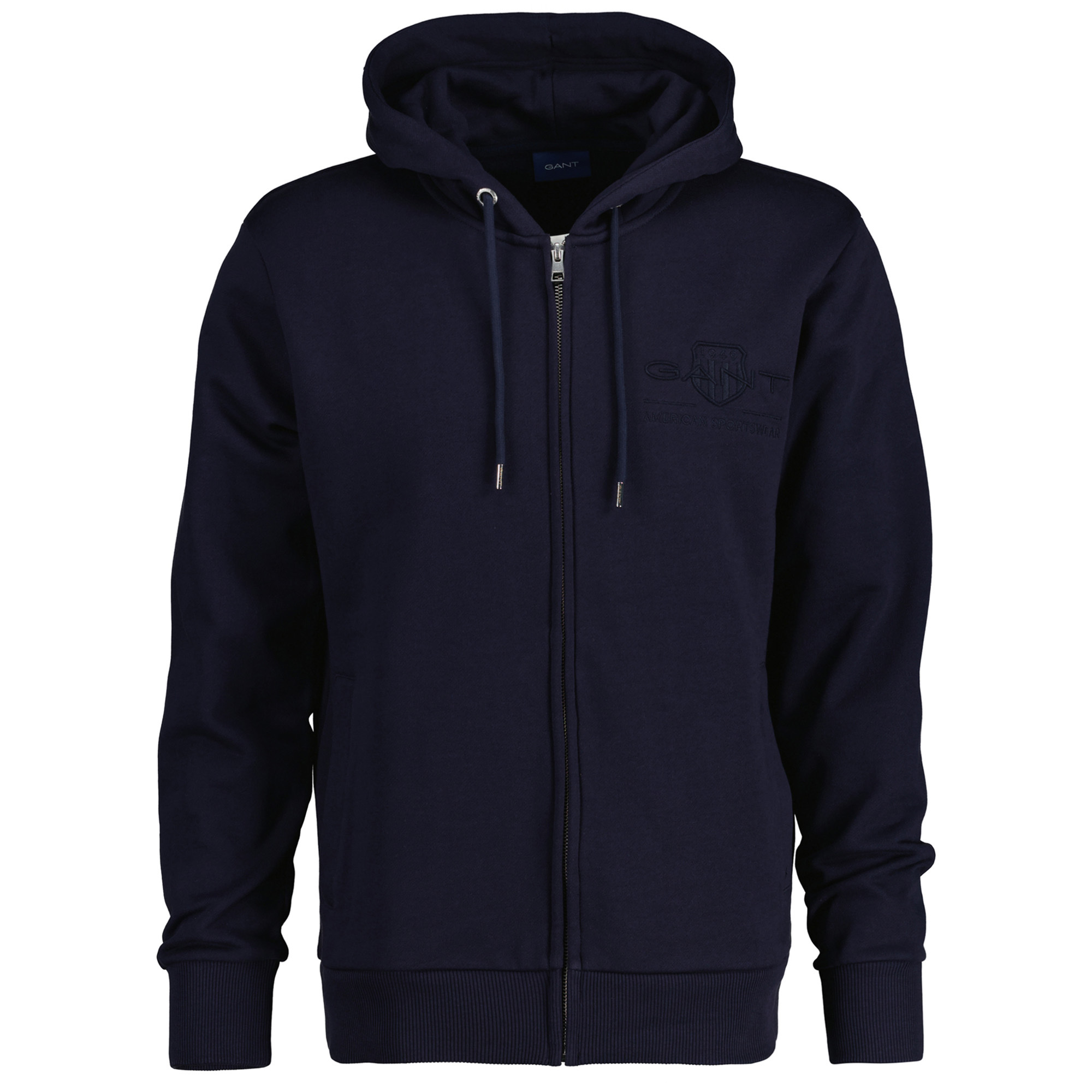 

Толстовка Gant Sweatjacke, синий