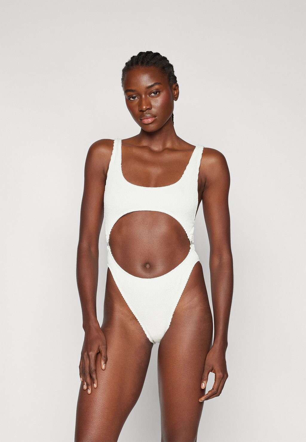 

Купальник ALWAYS FITS MONOKINI Good American, белый