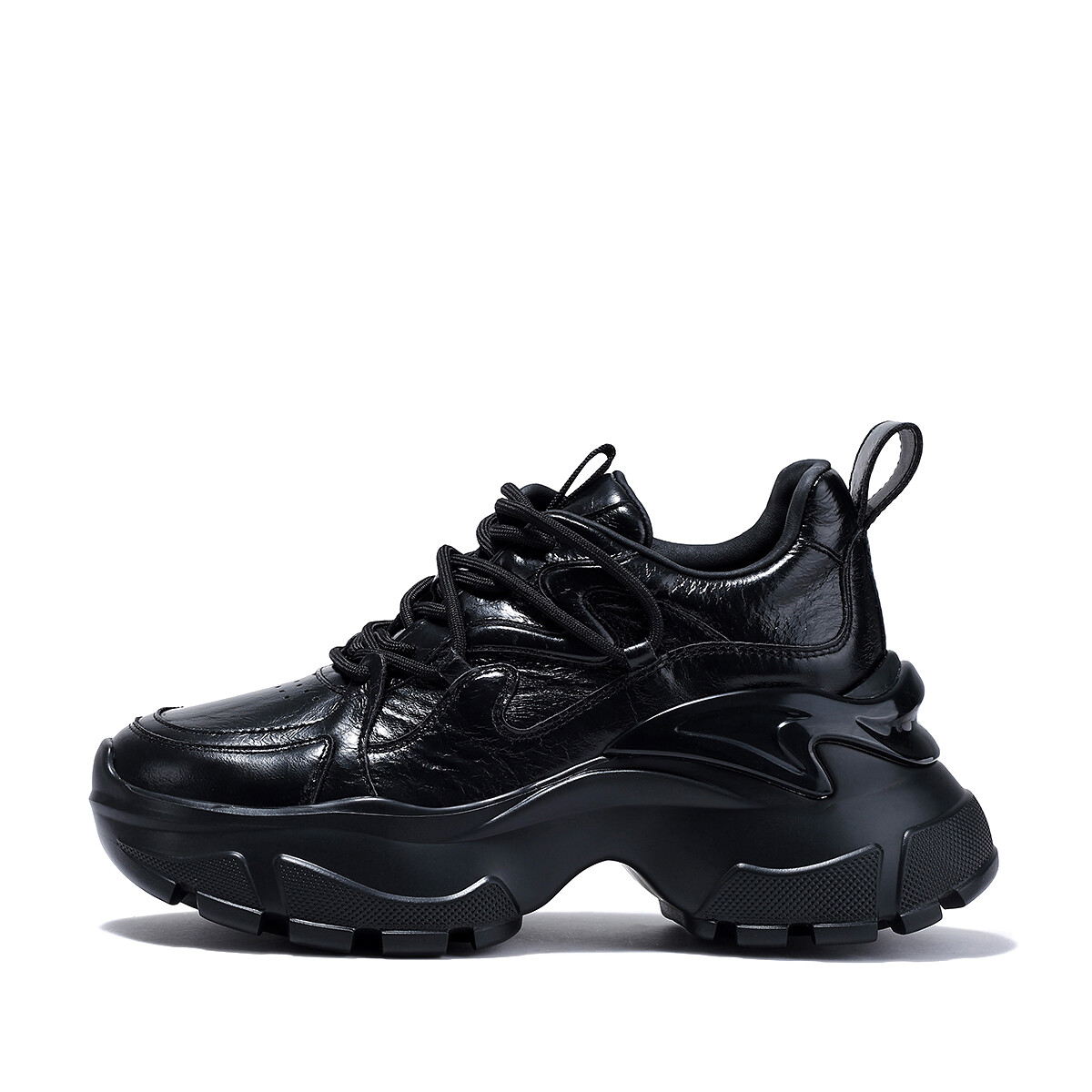

Кроссовки BELLALILY Chunky Sneakers Women's Low-Top, черный