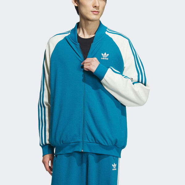 Куртка оригиналы dkn sst куртка азия размеры Adidas, синий — фото 3