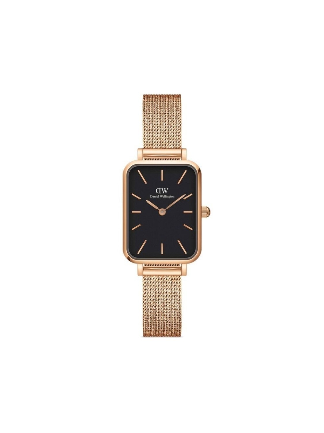 

Наручные часы Quadro Pressed Melrose 20 мм Daniel Wellington, черный