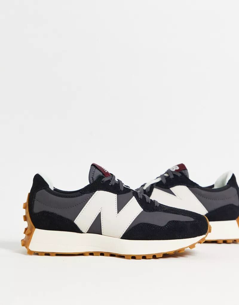 Черные кроссовки New Balance 327