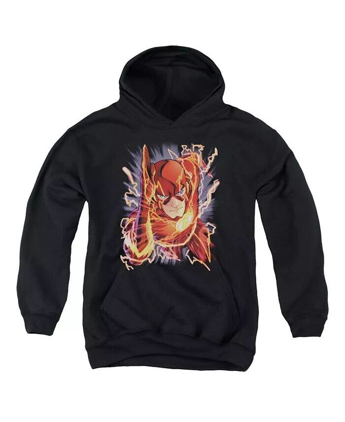 

Толстовка с капюшоном Youth Flash 1 Pull Over Justice League of America, черный