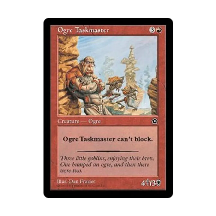 

CCG Огр-надсмотрщик (U), MTG - Portal 2nd Age