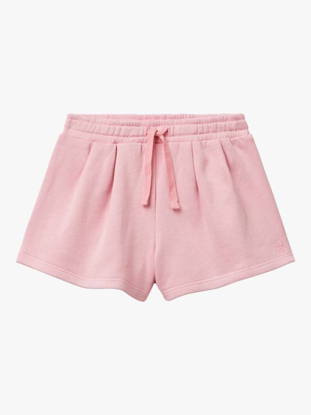 

Спортивные шорты с эластичным шнурком для детей Benetton, розовый