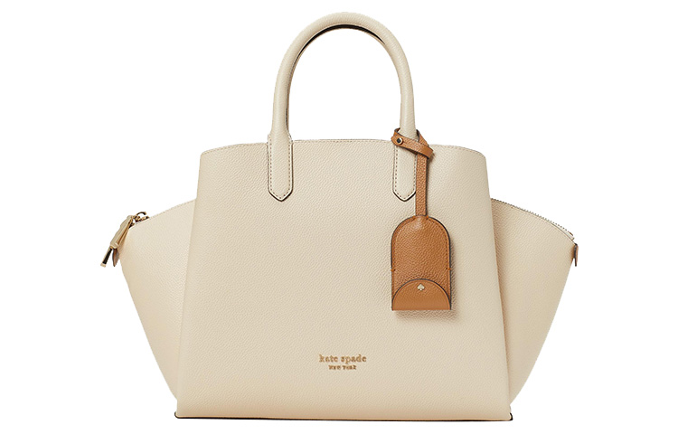 

Kate Spade Сумка через плечо из натуральной кожи, кроссбоді, женская сумка среднего размера ivory