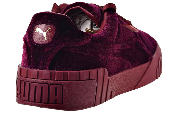 Кеды (WMNS) PUMA Cali 'Velvet Red', красный — фото 4
