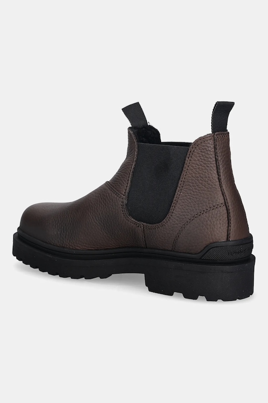 Ботинки кожаные TJM CHELSEA LEATHER WL Tommy Jeans, коричневый — фото 3