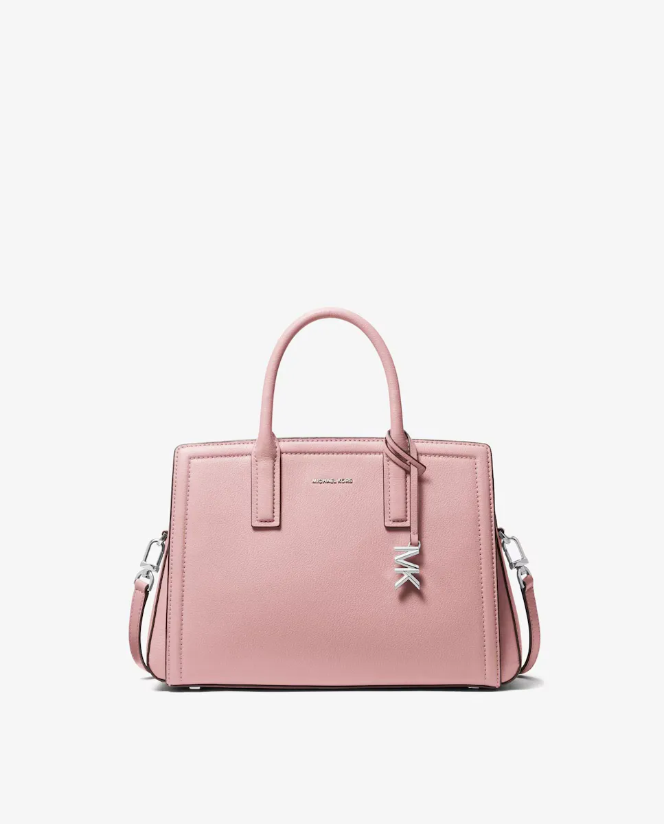 

Laila женская кожаная сумка-сэтчел через плечо Michael Michael Kors, розовый