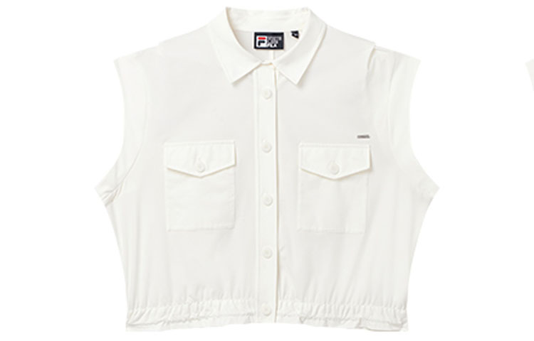 

ФИЛА Женский Жилет FILA, цвет Yellow milky white