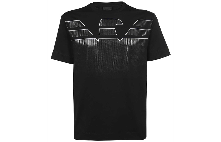 

Футболка мужская черная EMPORIO ARMANI