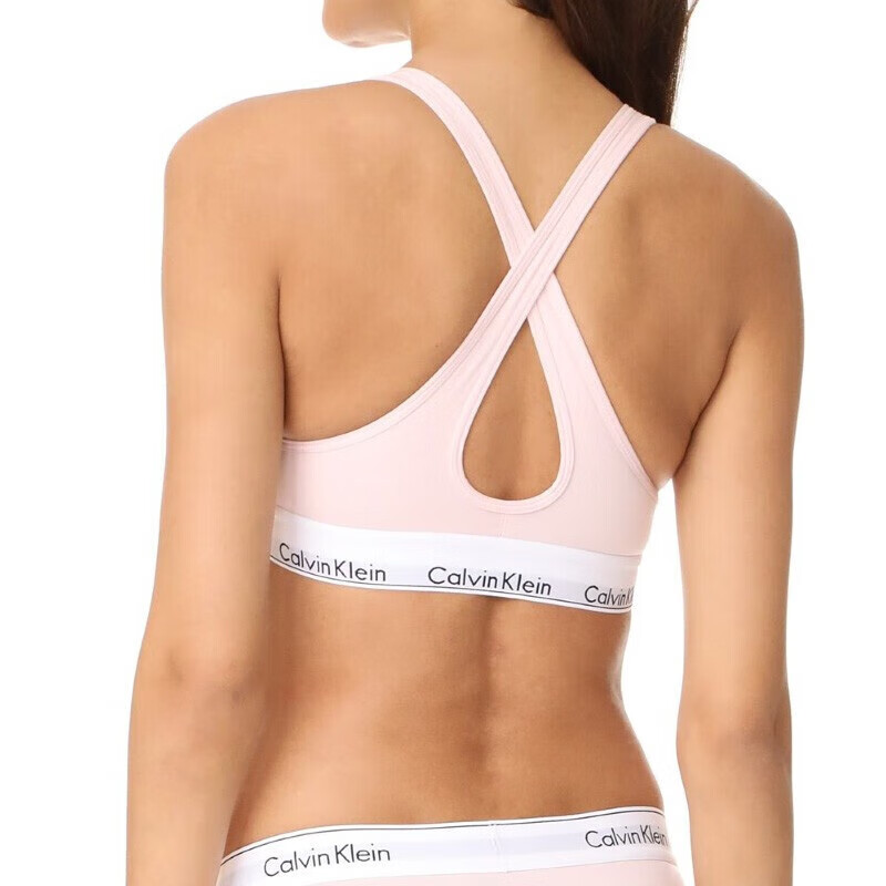 Бюстгальтер Calvin Klein Modern Cotton Light Lined, розовый — фото 2