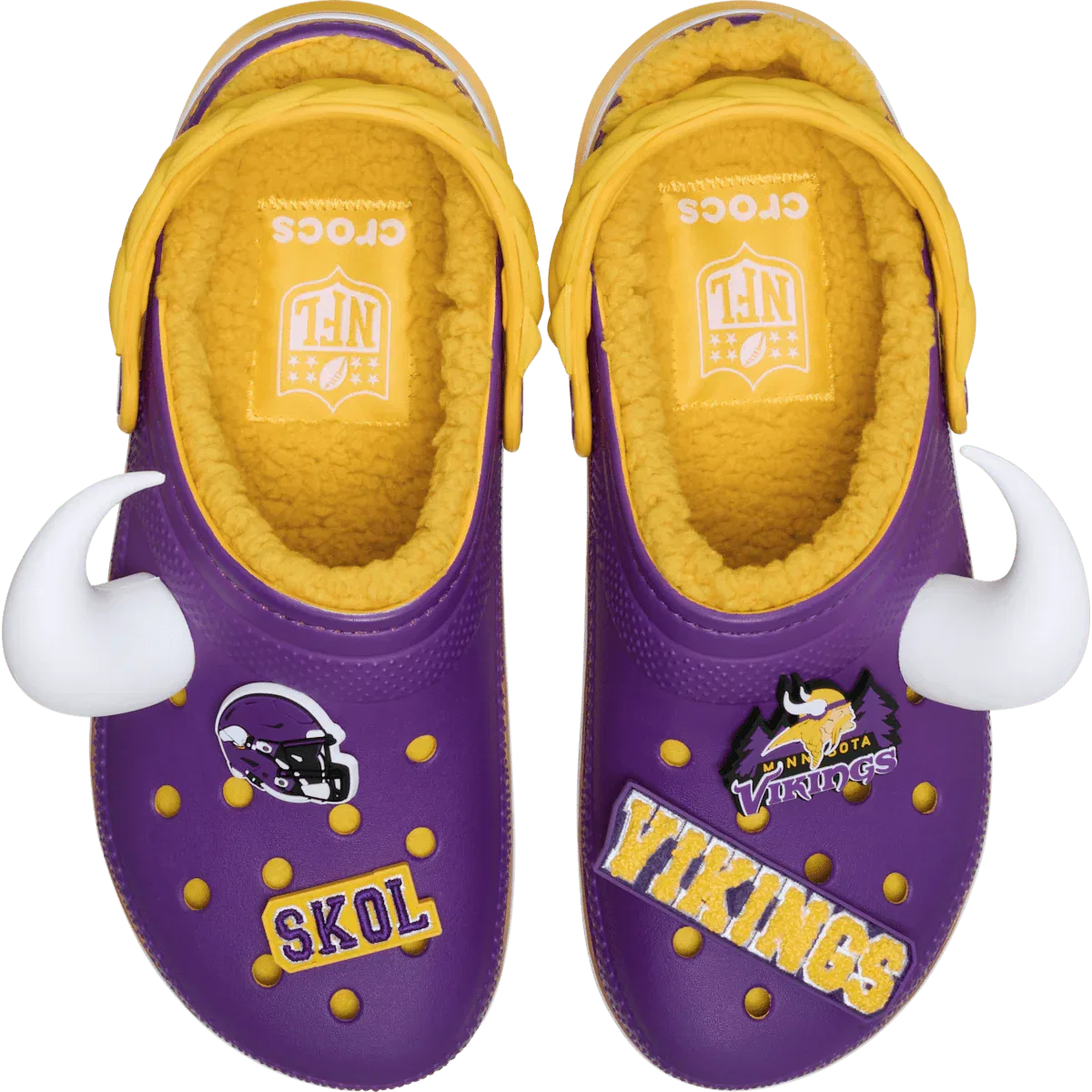Классические сабо с подкладкой NFL Minnesota Vikings Crocs, Multi