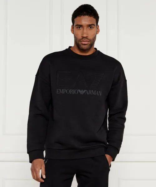 

Толстовка Loose fit Ea7, черный