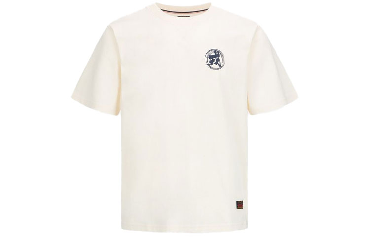 

Мужские футболки с круглым вырезом, умеренно прямой крой Evisu, экрю, Белый, Мужские футболки с круглым вырезом, умеренно прямой крой Evisu, экрю