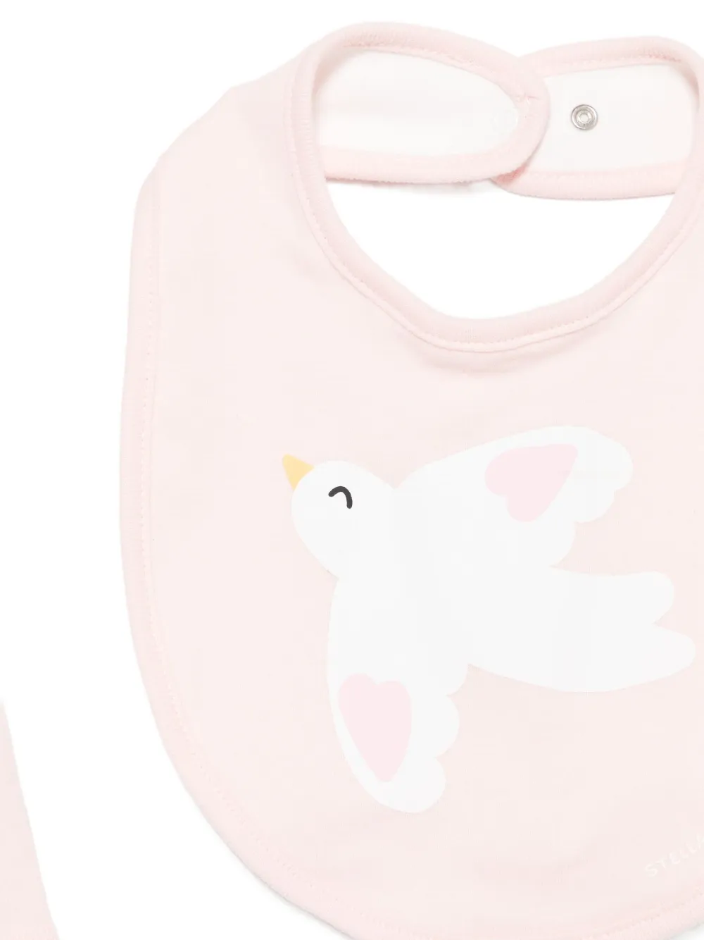 Комплект для новорожденного с принтом Stella Mccartney Kids, розовый — фото 3