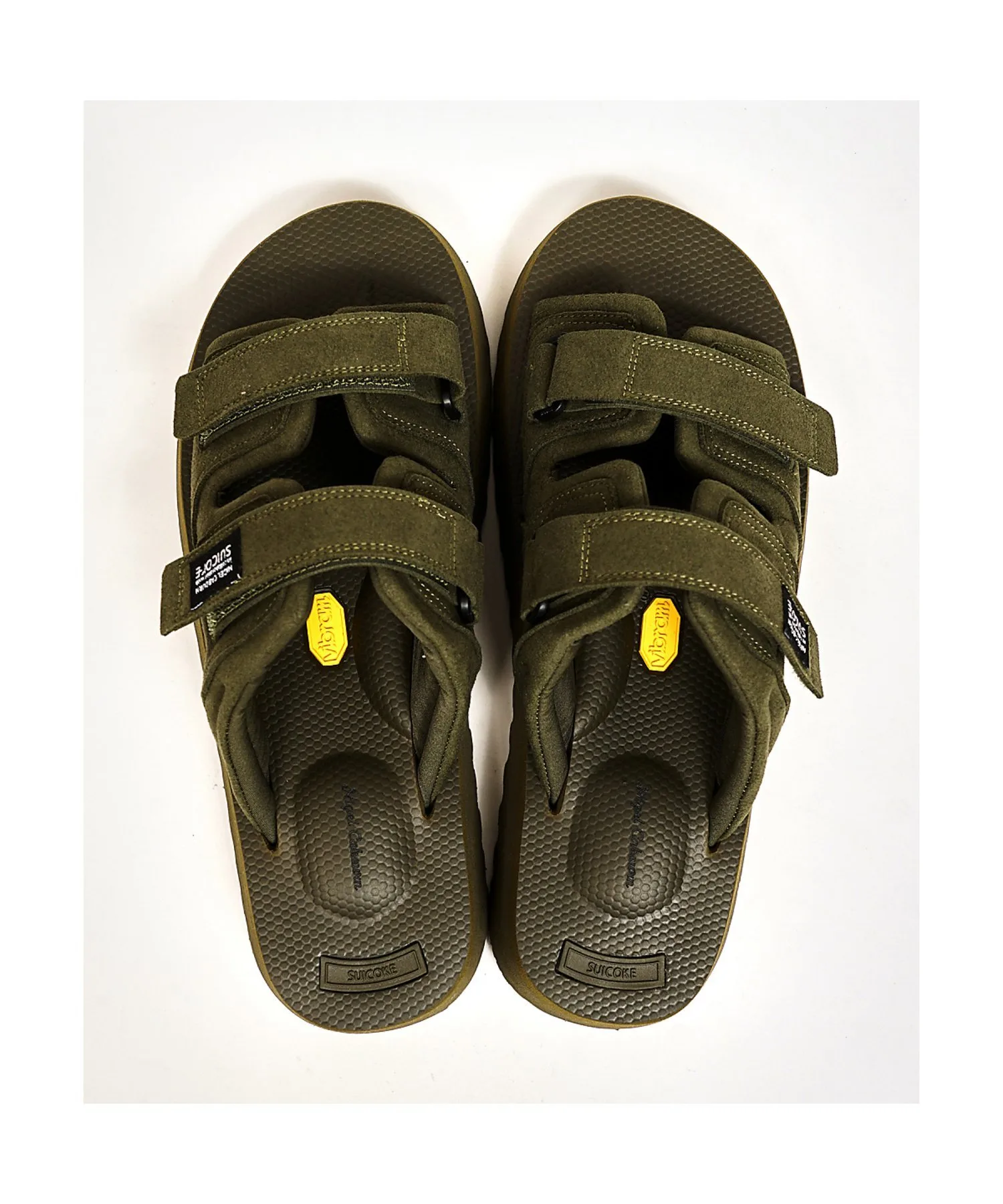 Сандалии УНИСЕКС / Найджел Кабурн x Suicoke - Моги Nigel Cabourn, green — фото 4