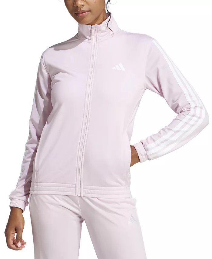 

Женская трикотажная куртка Track Jacket с тремя полосками adidas, розовый