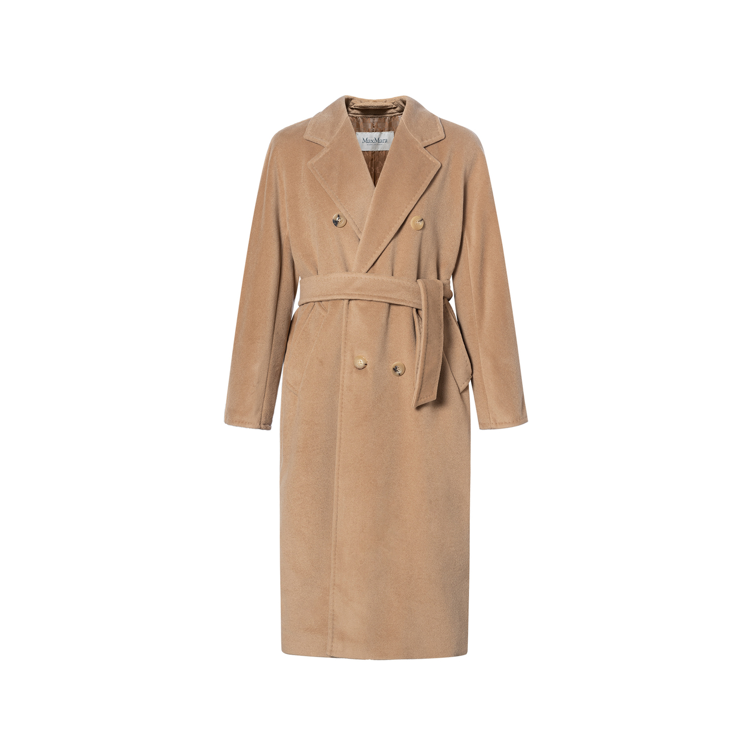 

MaxMara Мадам поясное пальто, Camel